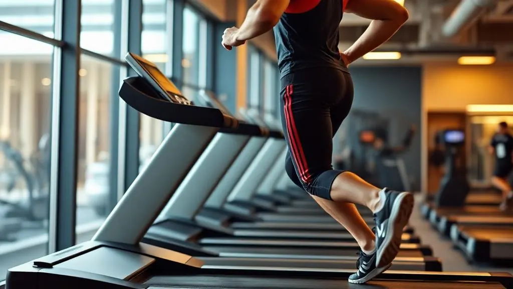 Person running outdoors as part of daily exercise routine for calorie expenditure